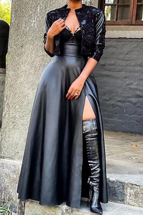 Suknja MONTERJA, Boja: crna, IVET.RS - Nova Kolekcija