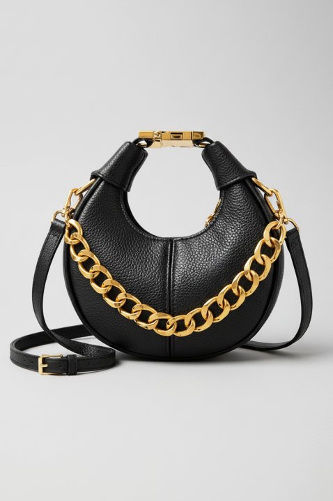 Ženska torba BERZOLFA, Boja: crna, IVET.RS - Nova Kolekcija