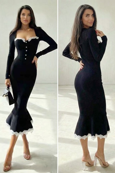 Haljina SALVONDRA BLACK, Boja: crna, IVET.RS - Nova Kolekcija