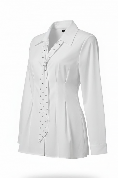 Ženska košulja LEBRALZA WHITE, Boja: bela, IVET.RS - Nova Kolekcija