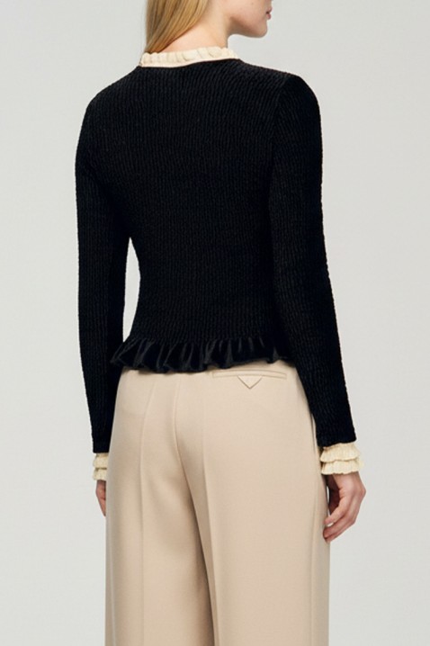 Ženska bluza BROTENDA, Boja: crna, IVET.RS - Nova Kolekcija