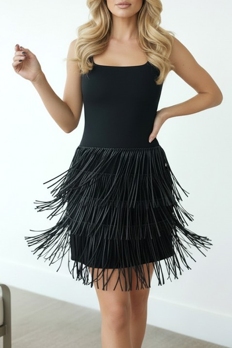 Haljina MAFANZA, Boja: crna, IVET.RS - Nova Kolekcija