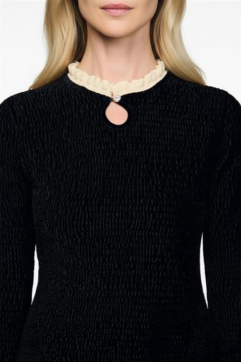 Ženska bluza BROTENDA, Boja: crna, IVET.RS - Nova Kolekcija