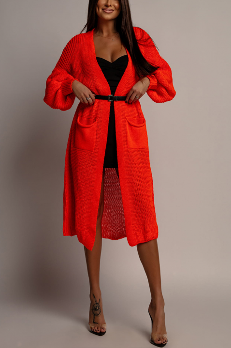 Kardigan CLORANZA RED, Boja: crvena, IVET.RS - Nova Kolekcija