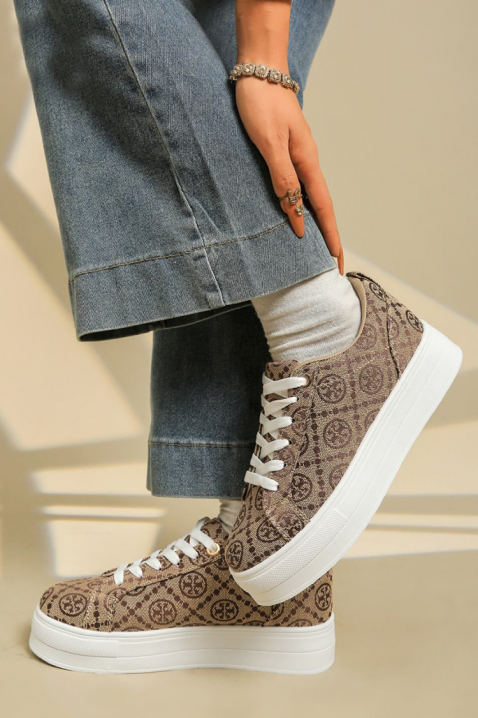 Ženske patike LINGERFA BEIGE, Boja: bež, IVET.RS - Nova Kolekcija