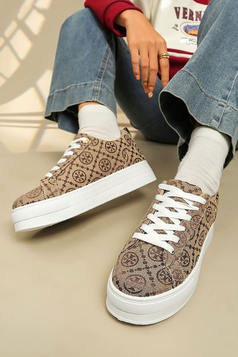 Ženske patike LINGERFA BEIGE, Boja: bež, IVET.RS - Nova Kolekcija