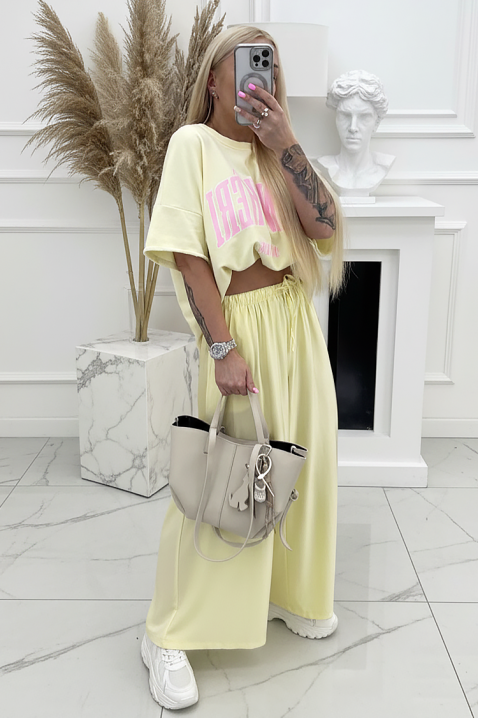 Pantalone PASTELZA YELLOW, Boja: žuta, IVET.RS - Nova Kolekcija