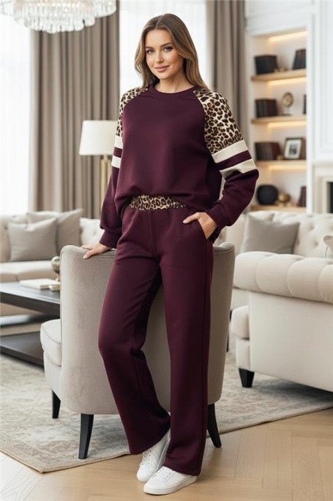 Komplet AGLONDA BORDO, Boja: bordo, IVET.RS - Nova Kolekcija