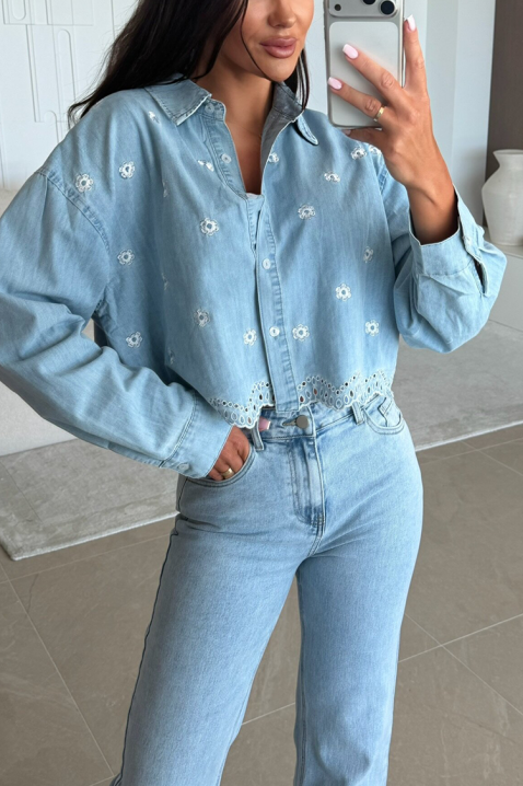 Ženska košulja MARGOLZA SKY, Boja: svetloplava, IVET.RS - Nova Kolekcija