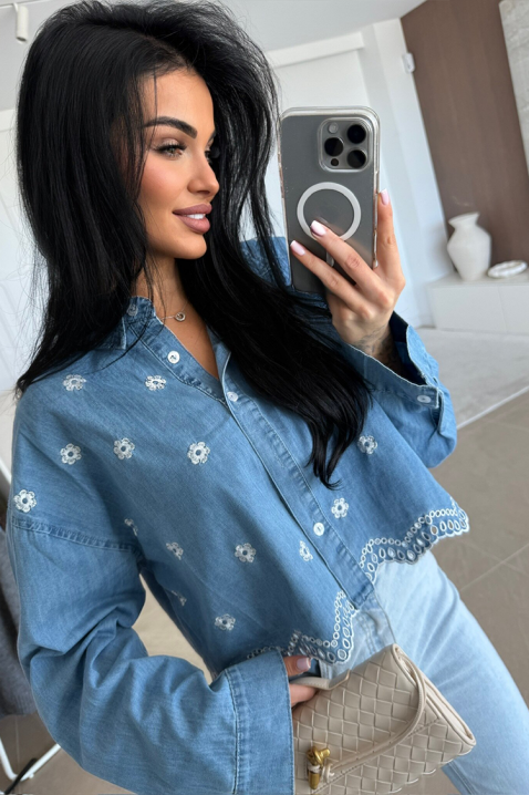 Ženska košulja MARGOLZA BLUE, Boja: plava, IVET.RS - Nova Kolekcija