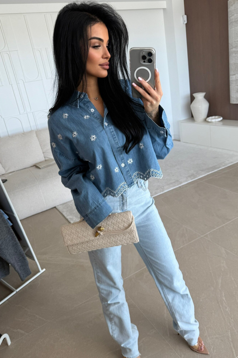 Ženska košulja MARGOLZA BLUE, Boja: plava, IVET.RS - Nova Kolekcija