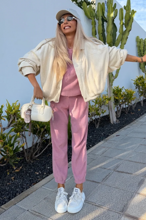 Komplet GRELDIONA PINK, Boja: roze, IVET.RS - Nova Kolekcija