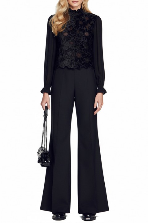 Ženska bluza TEOROLA, Boja: crna, IVET.RS - Nova Kolekcija