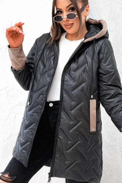 Jakna RIOGEJA BLACK, Boja: crna, IVET.RS - Nova Kolekcija