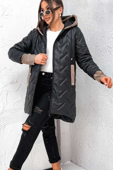 Jakna RIOGEJA BLACK, Boja: crna, IVET.RS - Nova Kolekcija