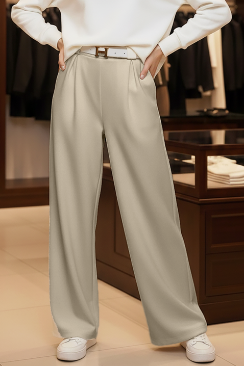 Pantalone AKSOLTA BEIGE, Boja: bež, IVET.RS - Nova Kolekcija