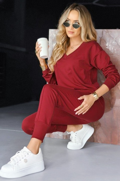 Komplet LOMANDA RED, Boja: crvena, IVET.RS - Nova Kolekcija