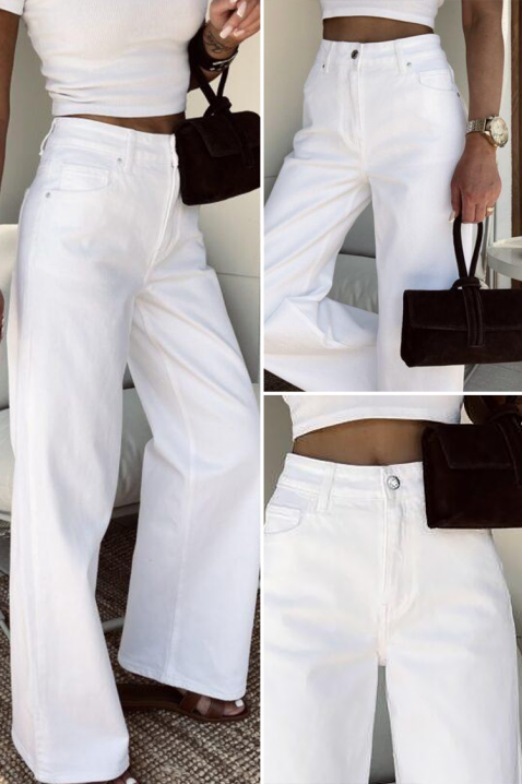 Farmerke BELVENZA, Boja: bela, IVET.RS - Nova Kolekcija