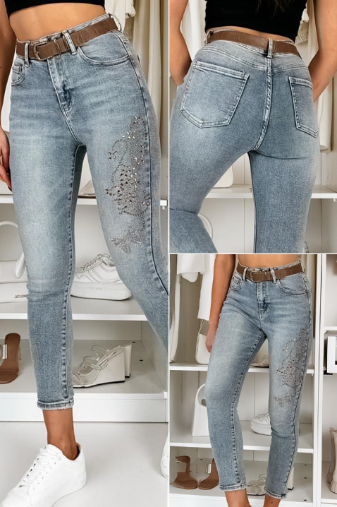 Farmerke BLADELDA, Boja: svetloplava, IVET.RS - Nova Kolekcija