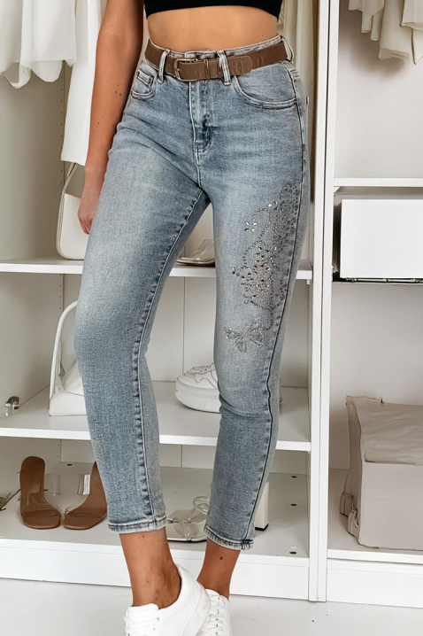 Farmerke BLADELDA, Boja: svetloplava, IVET.RS - Nova Kolekcija