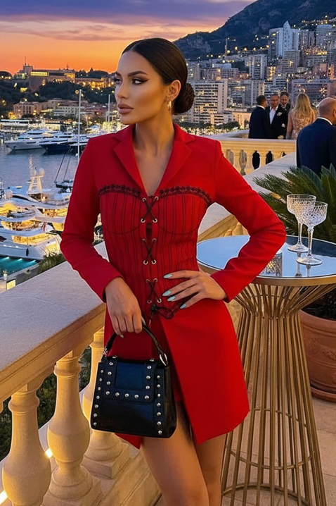 Haljina CHERZELDA, Boja: crvena, IVET.RS - Nova Kolekcija