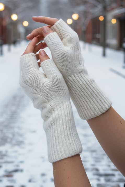Ženske rukavice TOROLFA WHITE, Boja: bela, IVET.RS - Nova Kolekcija