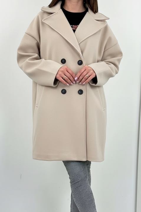 Kaput AVRIORA BEIGE, Boja: bež, IVET.RS - Nova Kolekcija