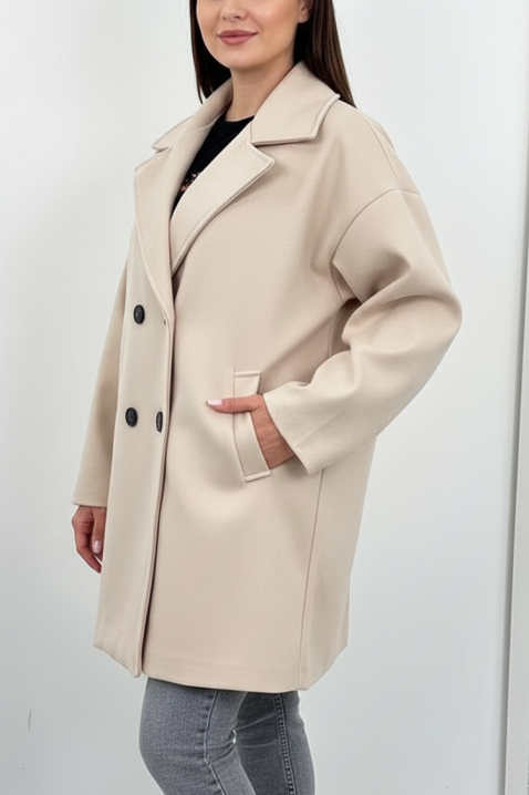 Kaput AVRIORA BEIGE, Boja: bež, IVET.RS - Nova Kolekcija