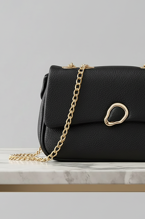 Ženska torba POCHENDA BLACK, Boja: crna, IVET.RS - Nova Kolekcija