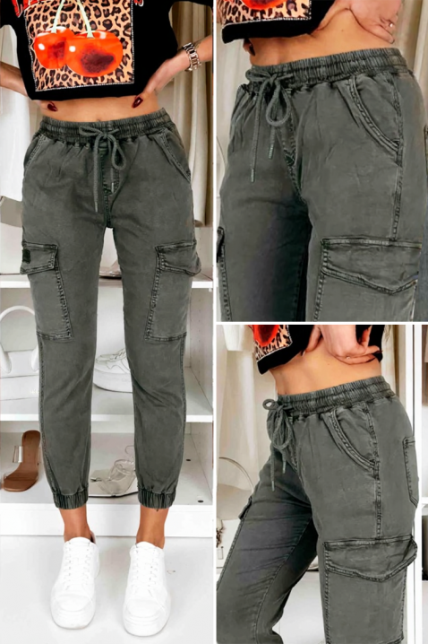 Farmerke BANLESA, Boja: kaki, IVET.RS - Nova Kolekcija