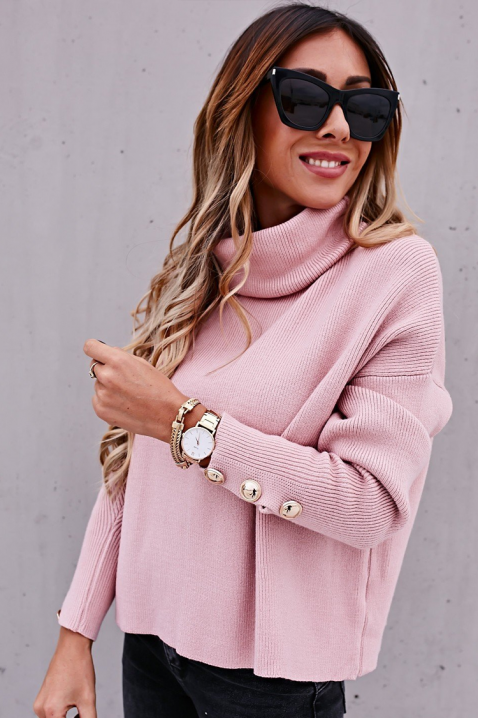 Džemper TENSILDA PUDRA, Boja: rose, IVET.RS - Nova Kolekcija