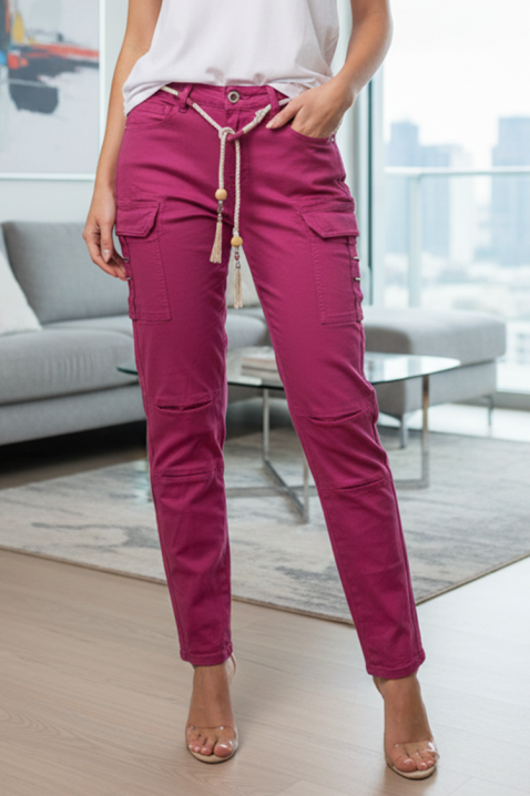 Pantalone VORFEMA FUCHSIA, Boja: fuksija, IVET.RS - Nova Kolekcija