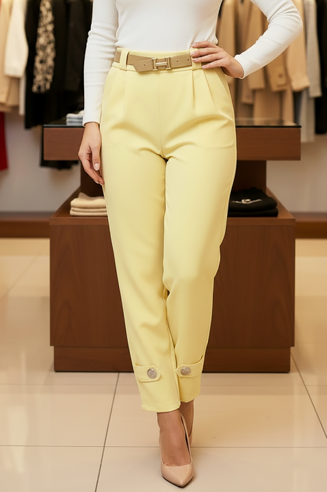 Pantalone JESIKANDA YELLOW, Boja: žuta, IVET.RS - Nova Kolekcija