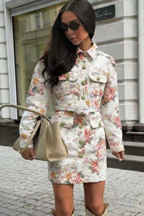 Haljina PRINZOLA WHITE, Boja: bela, IVET.RS - Nova Kolekcija