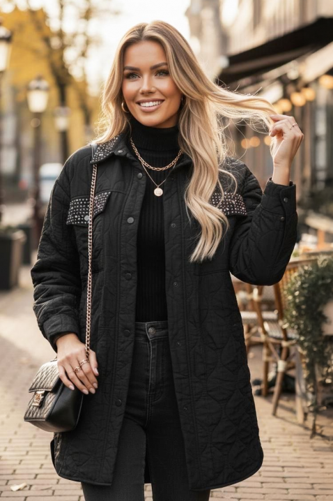 Jakna PLORILDA BLACK, Boja: crna, IVET.RS - Nova Kolekcija