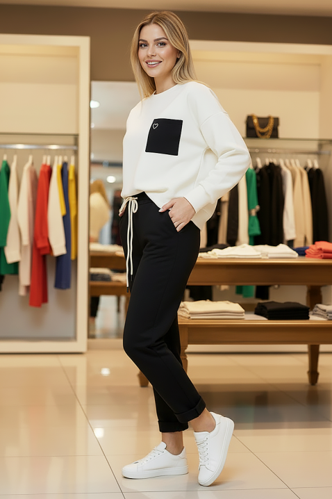 Komplet TENZIARA BLACK, Boja: crna, IVET.RS - Nova Kolekcija