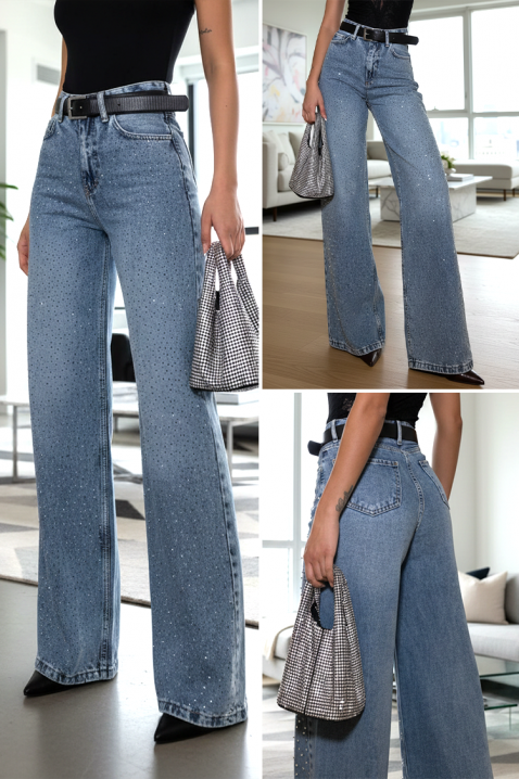 Farmerke DAVILONA, Boja: plava, IVET.RS - Nova Kolekcija