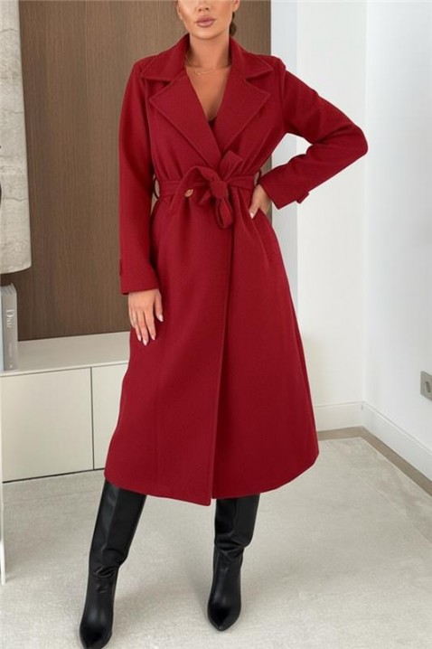 Kaput GRENOLFA BORDO, Boja: bordo, IVET.RS - Nova Kolekcija