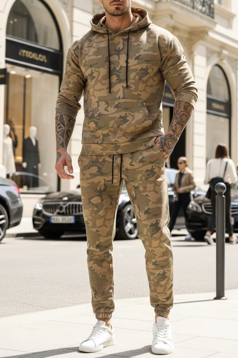 Muški komplet BORTODO, Boja: svetlobraon, IVET.RS - Nova Kolekcija