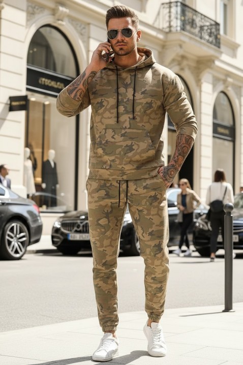 Muški komplet BORTODO, Boja: svetlobraon, IVET.RS - Nova Kolekcija