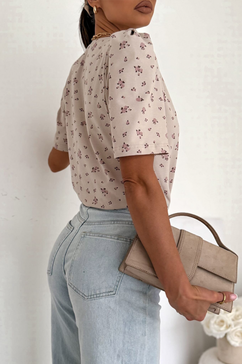 Majica DAFNILDA BEIGE, Boja: bež, IVET.RS - Nova Kolekcija