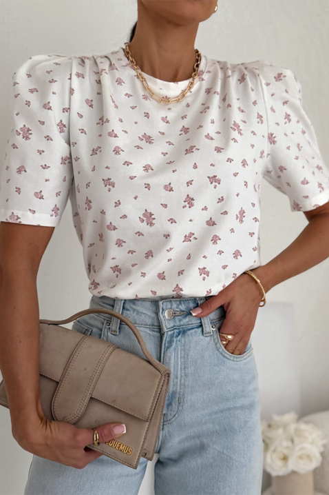 Majica DAFNILDA WHITE, Boja: bela, IVET.RS - Nova Kolekcija