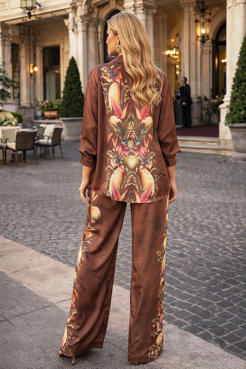 Komplet GLERMONA BROWN, Boja: braon, IVET.RS - Nova Kolekcija