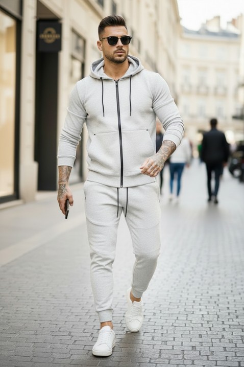 Muški komplet TARMON LIGHT GREY, Boja: svetlosiva, IVET.RS - Nova Kolekcija