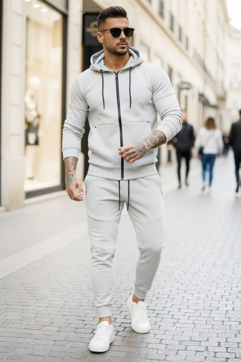 Muški komplet TARMON LIGHT GREY, Boja: svetlosiva, IVET.RS - Nova Kolekcija