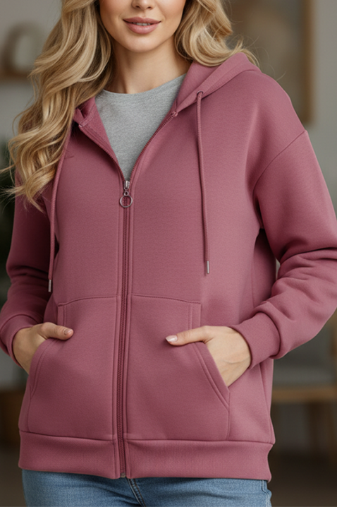 Dukserica BLAGELDA PINK, Boja: roze, IVET.RS - Nova Kolekcija