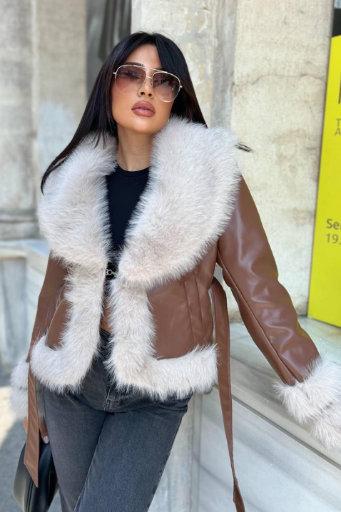 Jakna HUDILZA CAMEL, Boja: svetlobraon, IVET.RS - Nova Kolekcija