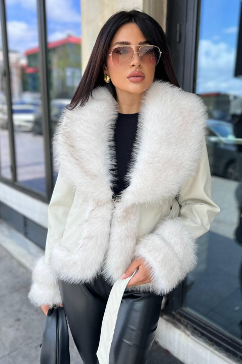 Jakna HUDILZA ECRU, Boja: ecru, IVET.RS - Nova Kolekcija