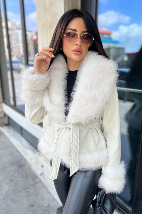 Jakna HUDILZA ECRU, Boja: ecru, IVET.RS - Nova Kolekcija