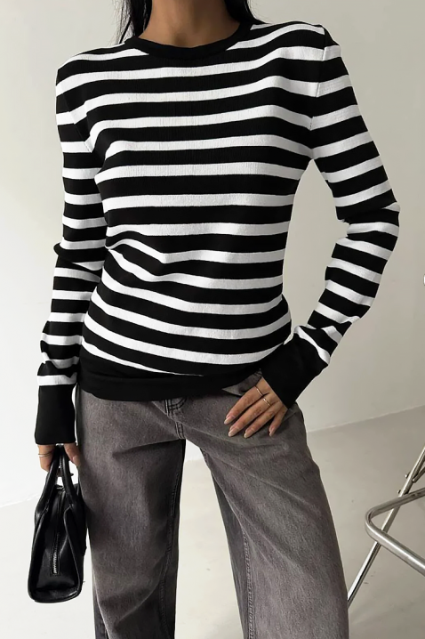 Džemper DAINORA, Boja: crna i bela, IVET.RS - Nova Kolekcija